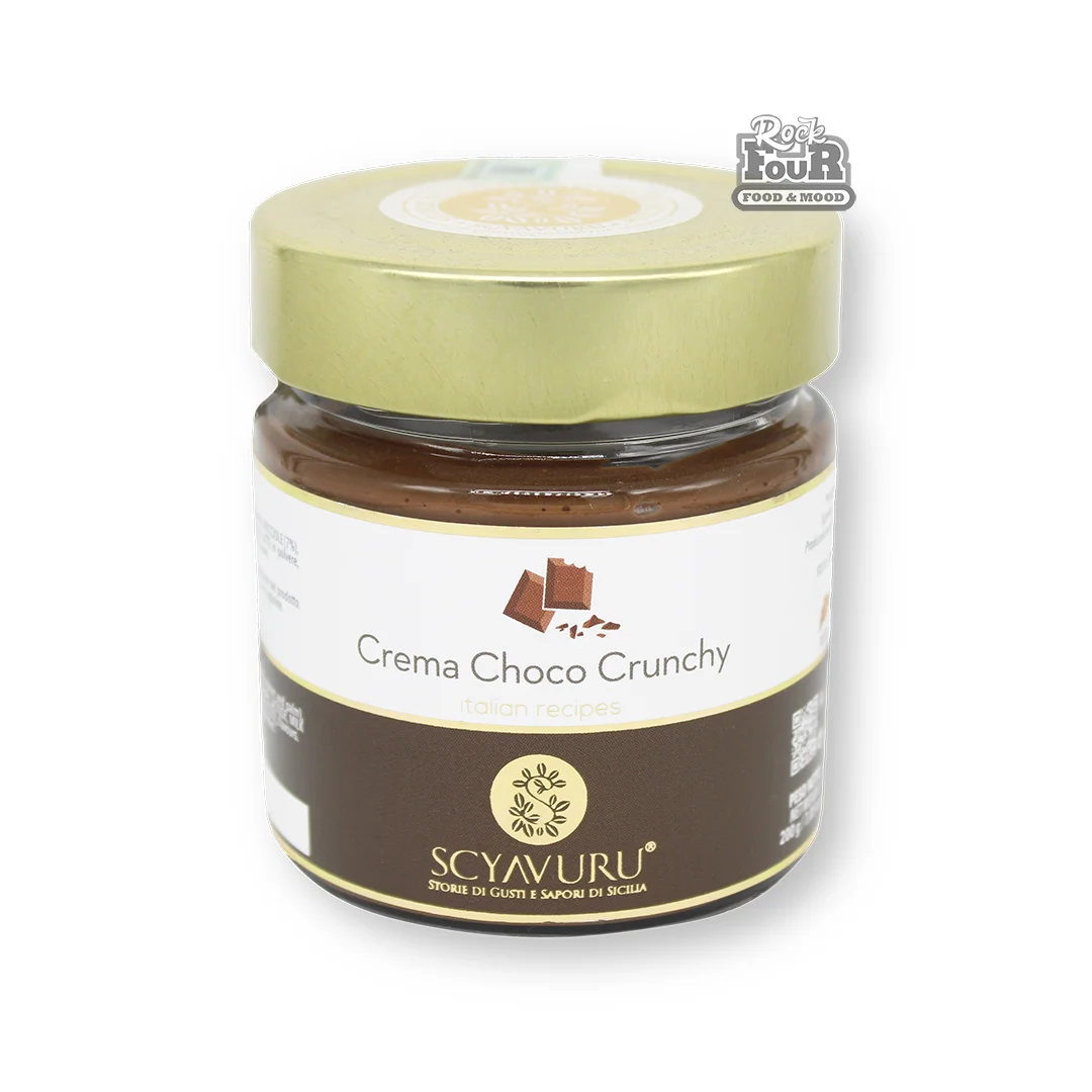 Chocolate spread "Scyavuru Crema Choco Crunchy" 200g